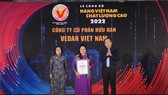  VEDAN Việt Nam tiếp tục được Vinh danh ” Hàng Việt Nam Chất lượng cao” năm 2022