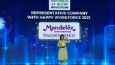 Mondelez Kinh Đô được vinh danh “Top 10 doanh nghiệp có nguồn nhân lực hạnh phúc nhất năm 2021”