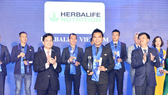 Herbalife Nutrition được vinh danh là “Thương hiệu thực phẩm bổ sung dinh dưỡng hàng đầu” tại Giải thưởng Rồng Vàng năm 2022