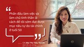 Chị Bùi Thị Tiểu Thanh - Giám đốc Văn phòng Tổng đại lý Prudential Đống Đa
