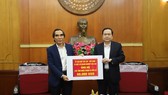 Ủy ban hợp tác Lào - Việt ủng hộ đồng bào miền Trung