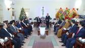 Đoàn đại biểu Ủy ban Trung ương MTTQ Việt Nam chúc mừng Giáng sinh 2020