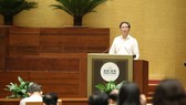 Trưởng Ban Kinh tế Trung ương Trần Tuấn Anh đã trình bày chuyên về “Nông nghiệp, nông dân, nông thôn đến năm 2030, tầm nhìn đến năm 2045”. Ảnh: QUANG PHÚC