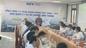 Thủ tướng Phạm Minh Chính làm việc với Ban quản lý dự án sân bay Long Thành