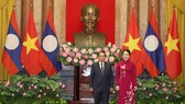 Lễ đón Phó Chủ tịch nước Lào Bounthong Chitmany thăm chính thức Việt Nam