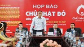 head of the National Institute of Haematology and Blood Transfusions (NIHBT) Professor Bach Quoc Khanh says Red Sunday has played an important role in the health sector’s treatment for year (Photo: SGGP)
