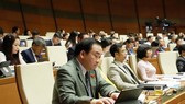 At the seventh session of the 14th National Assembly (NA) in Hanoi yesterday (Photo: SGGP)