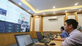 The Operation Center for Smart City is piloted in HCMC People’s Committee. (Photo: SGGP)