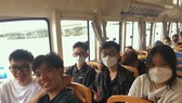 People interested in taking cruise through Saigon by  river bus