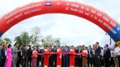 The inauguratation ceremony of Le Thanh (Gia Lai province)- Oyadav (Ratanakiri province) border gate route.