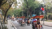 Foreign visitors in Vietnam (Photo: VNA)