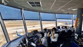 Ground-based air traffic controllers conduct the centralized isolation at the office to ensure operation safety of flights