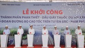 A ground-breaking ceremony of Phan Thiet – Dau Giay Expressway Project