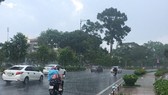 Torrential rain pours down on Ho Chi Minh City