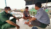 Fishermen in Binh Thuan Province reflect vessel monitoring device failure