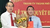 Đồng chí Phạm Thành Kiên làm Bí thư Quận ủy quận 3
