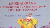 TPHCM: Bồi dưỡng kỹ năng, nghiệp vụ công tác tuyên giáo cho hơn 420 học viên