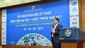 GS TS BS Nguyễn Hoàng Bắc, Giám đốc BV Đại học Y Dược phát biểu tại Hội nghị