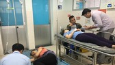 Các bệnh nhân đang được điều trị và theo dõi tại Bệnh viện quận Tân Phú