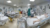 Bệnh nhân mắc Covid-19 đang được điều trị tại Bệnh viện Bệnh Nhiệt đới TPHCM