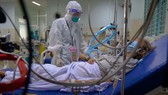 Bệnh nhân mắc Covid-19 đang điều trị tại Bệnh viện quận Gò Vấp