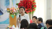 PGS-TS Phạm Thị Ngọc Thảo, Phó Giám đốc Bệnh viện Chợ Rẫy chia sẻ tại hội nghị