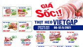 Sagrifood giảm giá thịt heo VietGAP lên đến 40% 