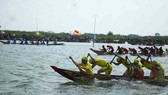 Nô nức lễ hội đua thuyền vùng sông nước ở Quảng Ngãi