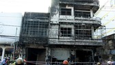 Cận cảnh hiện trường vụ hỏa hoạn thiêu rụi hoàn toàn 2 căn nhà liền kề ở Quảng Ngãi