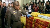 Thái Lan "cất lưới" 2 mẻ ma túy đá khủng 71 triệu USD