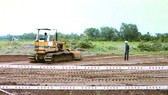 Khu tái định cư hiện đang được san lấp mặt bằng. Ảnh: C.M.H