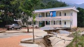 Thanh Hóa: Học sinh phải sơ tán vì trường sụt lún