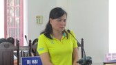 Bị cáo Nguyễn Thị Tú Anh tại phiên tòa