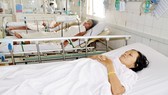 Bệnh nhân đang điều trị sốt rét tại Bệnh viện Bệnh nhiệt đới TPHCM