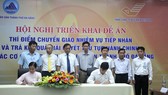 Các sở ngành, quận huyện TP Đà Nẵng ký kết thực hiện thí điểm đề án