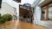 Mưa lớn gây ngập cục bộ hàng chục nhà dân ở Đà Lạt