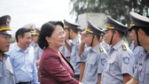 Phó Chủ tịch nước Đặng Thị Ngọc Thịnh thăm lực lượng Kiểm ngư Việt Nam tại Vùng 4 Hải quân