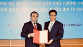Trao quyết định bổ nhiệm ông Vũ Hải Quân làm Giám đốc Đại học Quốc gia TPHCM