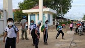 Học sinh tỉnh Bình Thuận trở lại trường học trực tiếp.