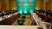The meeting of the Vietnam-China Cooperation Committee for Management of Land Border Gates in Hanoi on December 18 (Photo: qdnd.vn)