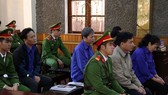 Defendants at the court hearing. (Photo: VNA/VNS)