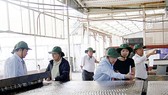 Các nhà khoa học thăm nhà máy chế biến titan của Tập đoàn Hưng Thịnh