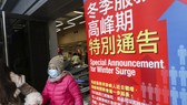 Trung tâm Bảo vệ Sức khỏe Hồng Công cảnh báo dịch cúm tiếp tục tăng trong những tuần tới. Ảnh: SCMP