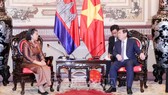 Chủ tịch UBND TPHCM tiếp Phó Thủ tướng Campuchia 