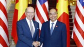 Thủ tướng Nguyễn Xuân Phúc đã tiếp Bộ trưởng Thương mại Hoa Kỳ Wilbur Ross 