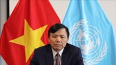 Đại sứ Đặng Đình Quý, Trưởng Phái đoàn thường trực Việt Nam tại Liên hợp quốc. Ảnh: TTXVN 