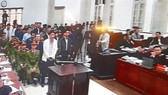 Phiên tòa xét xử bị cáo Trịnh Xuân Thanh và 7 đồng phạm tham ô tài sản ở PVP Land