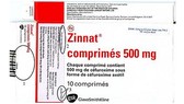 Cảnh báo thuốc kháng sinh Zinnat giả