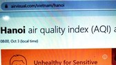 Sáng nay, Hà Nội bớt ô nhiễm, bụi mịn PM 2.5 giảm 