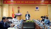 Bộ trưởng Bộ Y tế Nguyễn Thanh Long chủ trì cuộc họp với 5 tỉnh thành phía Nam đang có số ca mắc và tử vong do Covid-19 tăng cao